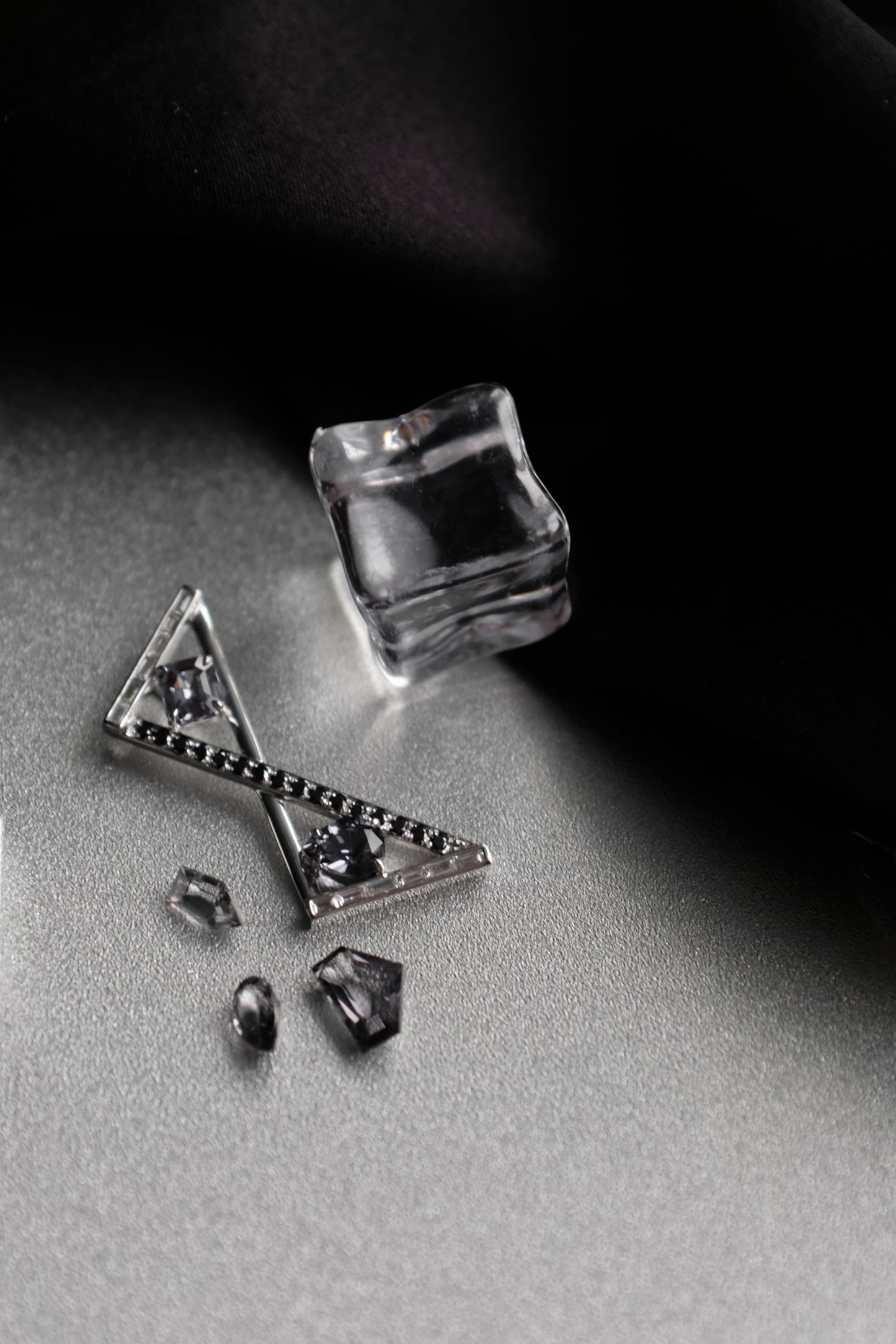 Essential Double Triangle Spinel Pendant