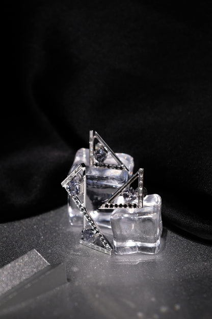 Essential Triangular Spinel Earrings